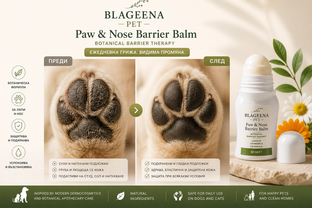 BLAGEENA® PET Балсам за лапи и нос